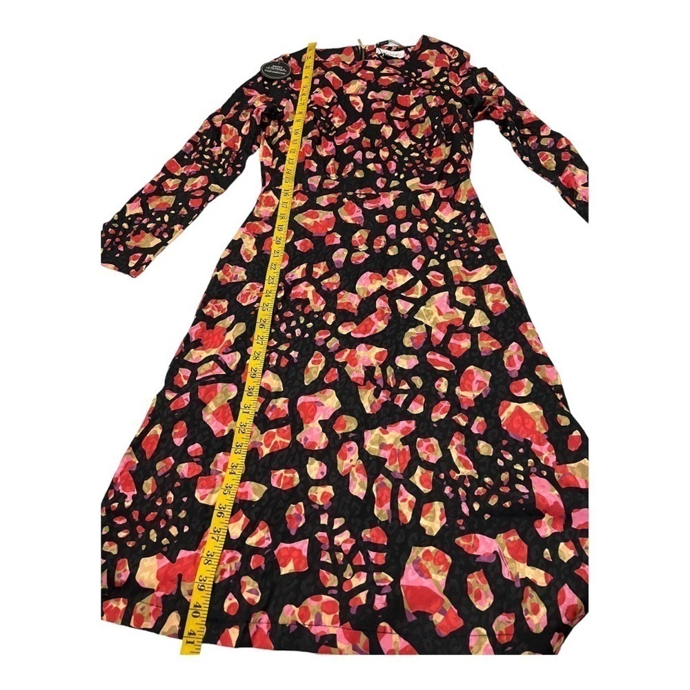 Closet London Red Split Sleeve A Line Dress 6 NWT - Picture 13 of 16